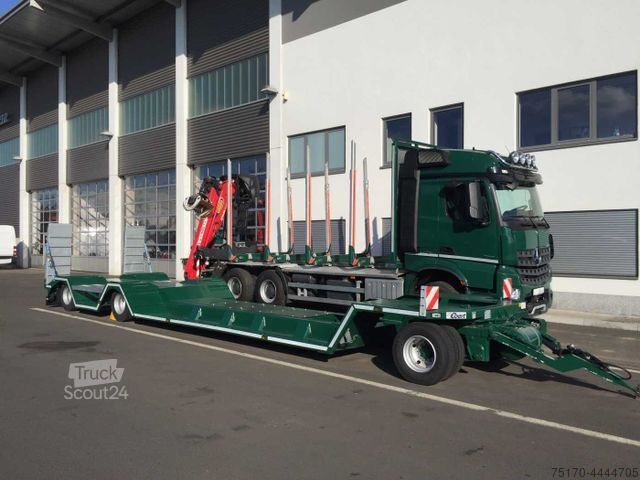 Remorcă cu platformă joasă Ebert TL 30 ST LB Spezialtieflader