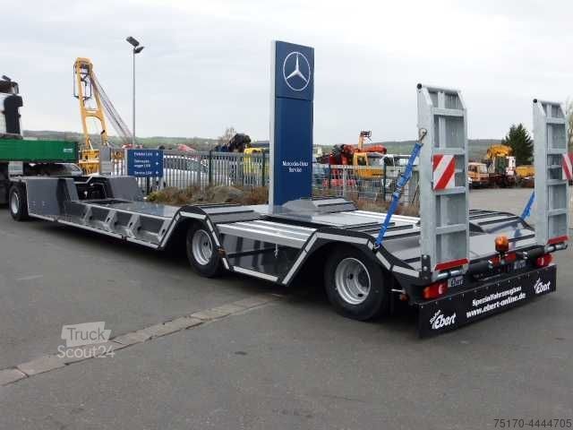 Remorcă cu platformă joasă Ebert TL 30 ST LB Spezialtieflader