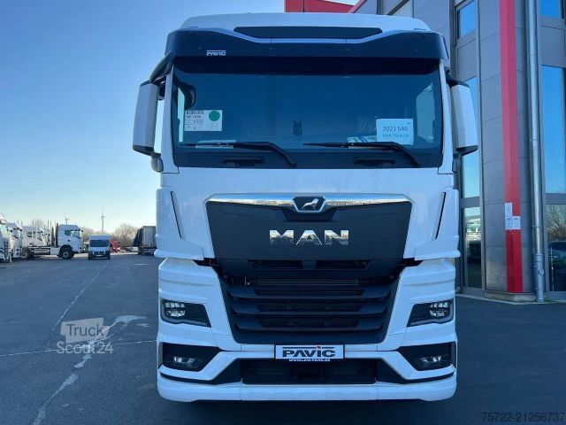 Платформа за зареждане MAN TGS 26.480 6x2-4 LL Baustoff-Pritsche FASSI / P...