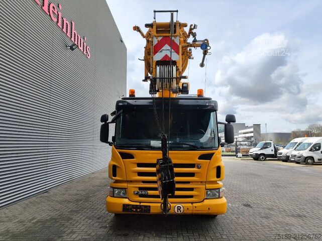 Crane truck Liebherr LTF 1035-3.1 Scania P340 6x4!