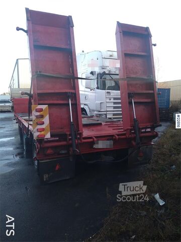 Carregador baixo Vang SLHS machine trailer with hydraulic ramps