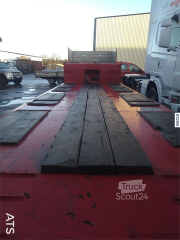 Carregador baixo Vang SLHS machine trailer with hydraulic ramps