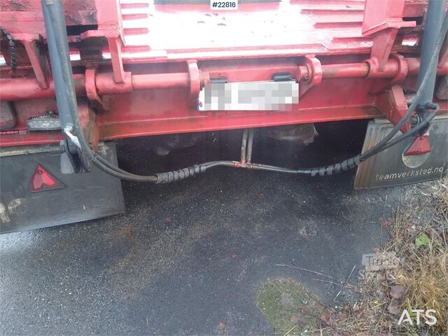 Carregador baixo Vang SLHS machine trailer with hydraulic ramps