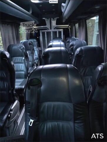 Minibuss Mercedes-Benz Sprinter 518 w/ 17 seats. Eu-approved.