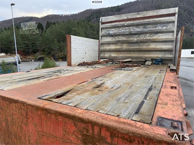 Dieplader Vang SHSL 4 axle machine trailer w/ hydraulic driving b