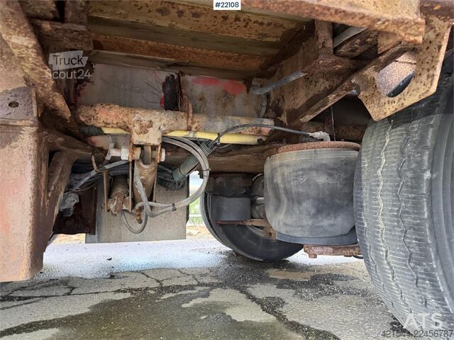 Nizki nakladalnik Vang SHSL 4 axle machine trailer w/ hydraulic driving b