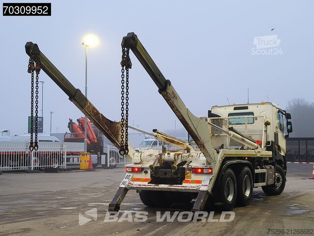 Sistema de braço de pórtico Renault C 430 C 6X4 18tons Hyva NG2018TAXL skiploader B...
