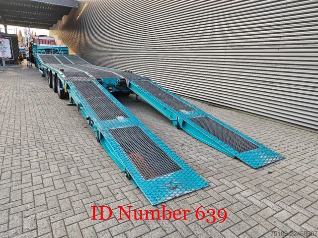 Polonákladní zařízení Meusburger MTS-3 Powersteering Bridge Ramps Winch!