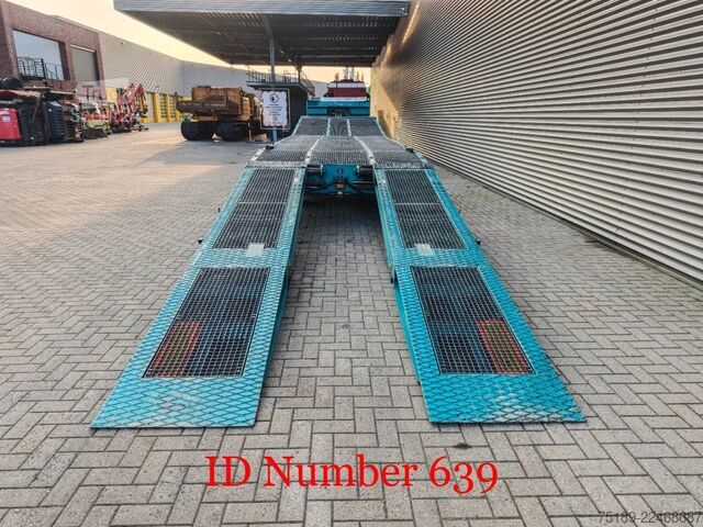 Polonákladní zařízení Meusburger MTS-3 Powersteering Bridge Ramps Winch!
