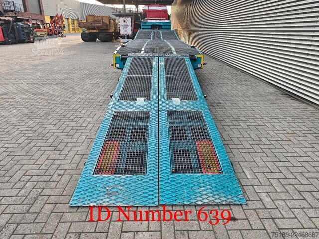 Polonákladní zařízení Meusburger MTS-3 Powersteering Bridge Ramps Winch!