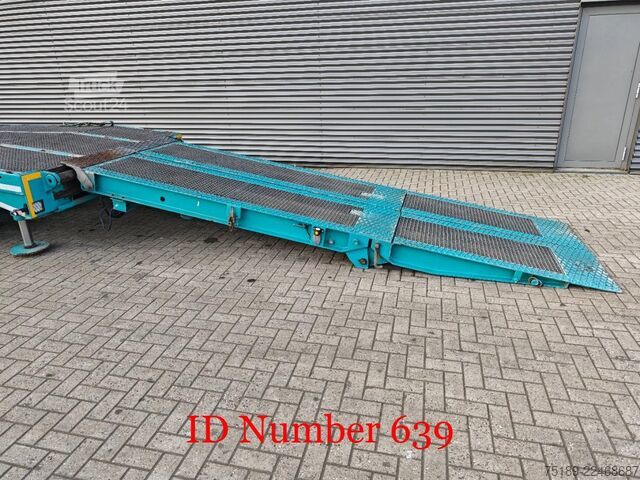 Daļēji zemas kravnesības iekrāvēji Meusburger MTS-3 Powersteering Bridge Ramps Winch!