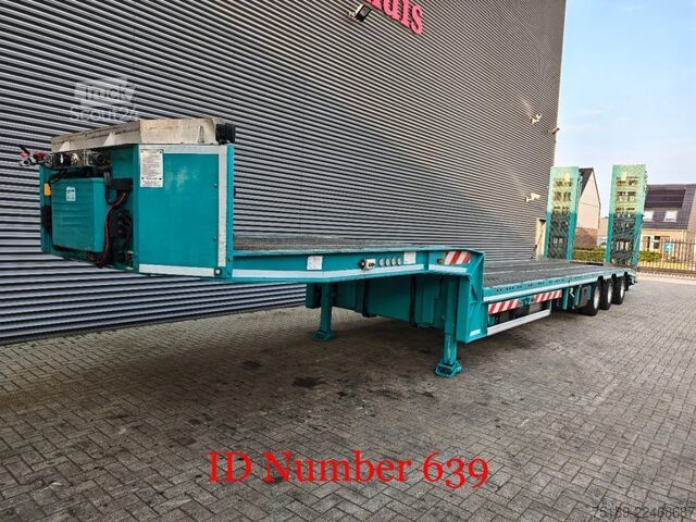 Daļēji zemas kravnesības iekrāvēji Meusburger MTS-3 Powersteering Bridge Ramps Winch!