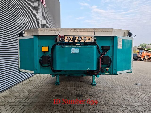 Daļēji zemas kravnesības iekrāvēji Meusburger MTS-3 Powersteering Bridge Ramps Winch!