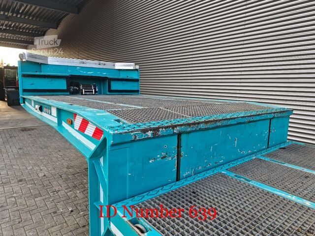 Daļēji zemas kravnesības iekrāvēji Meusburger MTS-3 Powersteering Bridge Ramps Winch!