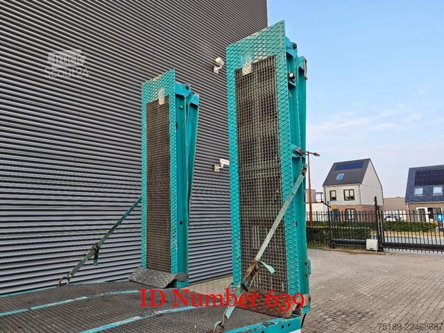 Daļēji zemas kravnesības iekrāvēji Meusburger MTS-3 Powersteering Bridge Ramps Winch!