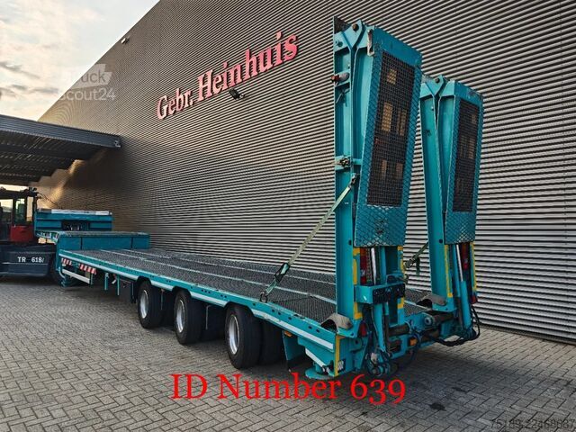 Daļēji zemas kravnesības iekrāvēji Meusburger MTS-3 Powersteering Bridge Ramps Winch!