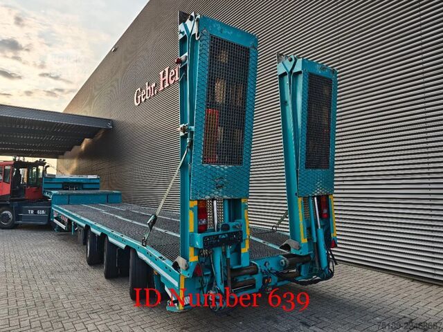 Daļēji zemas kravnesības iekrāvēji Meusburger MTS-3 Powersteering Bridge Ramps Winch!