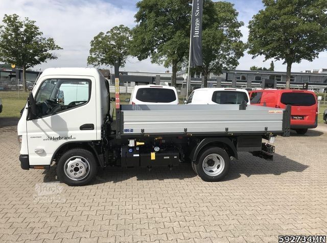 Tipper van FUSO Canter 3S15 AMT 3-Seiten-Kipper Vfhrzg.