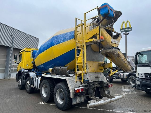 Camion malaxeur à béton MERCEDES-BENZ Arocs 3240 B 8x4 Betonmischer AP Achsen