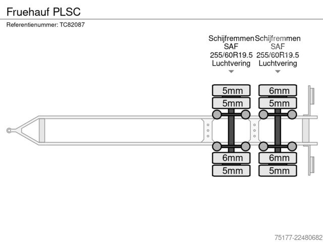 Drsne ponjave Fruehauf PLSC