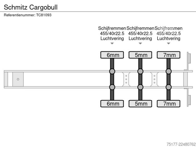 Lonas correderas Schmitz Cargobull 