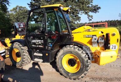 Teleskopisk håndtering JCB 540-140