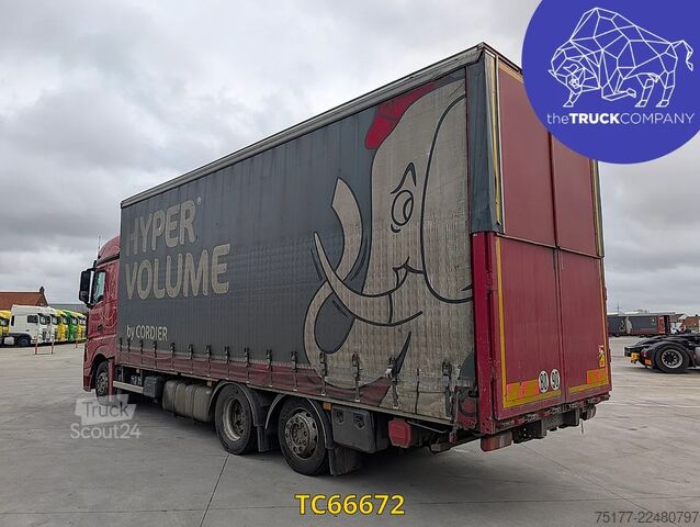 Bâche coulissante Mercedes-Benz Actros 2548
