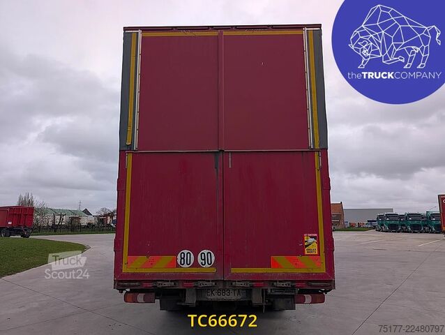 Bâche coulissante Mercedes-Benz Actros 2548