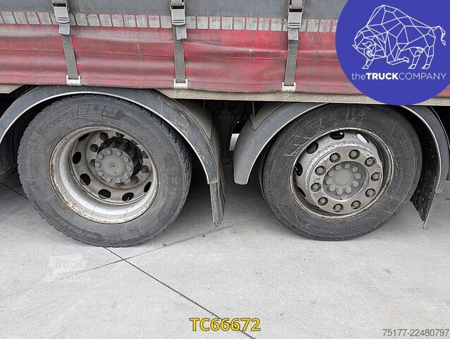 Bâche coulissante Mercedes-Benz Actros 2548