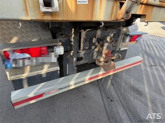 Kranbil MAN TGA 35.480 6x4 BL crane truck with tipper