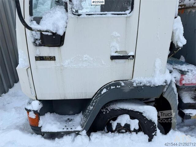 Platformas piekabe MAN 8.153 flatbed truck