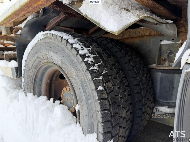 Platformas piekabe MAN 8.153 flatbed truck