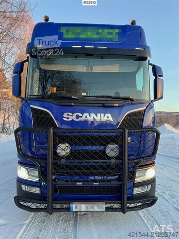 Transporter drewna Scania R770 Tridem Timber Truck with Jonsred J1088 crane