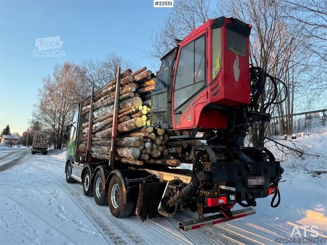Transporter drewna Scania R770 Tridem Timber Truck with Jonsred J1088 crane