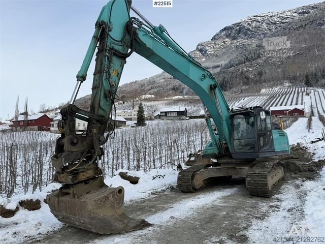 Excavator pe șenile Kobelco SK300LC-10 excavator with excavation bucket, gradi