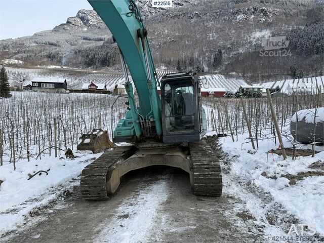 Excavator pe șenile Kobelco SK300LC-10 excavator with excavation bucket, gradi