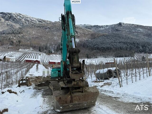 Excavator pe șenile Kobelco SK300LC-10 excavator with excavation bucket, gradi