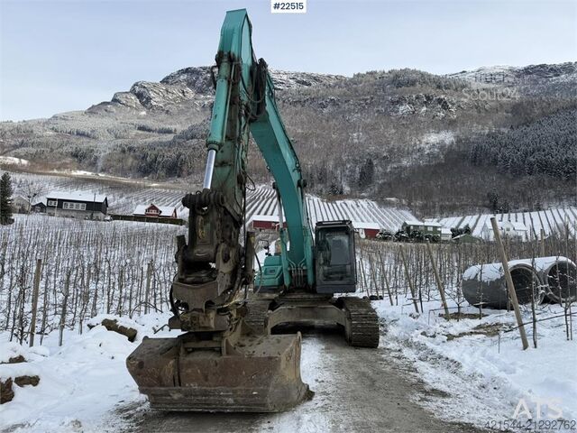 Excavator pe șenile Kobelco SK300LC-10 excavator with excavation bucket, gradi