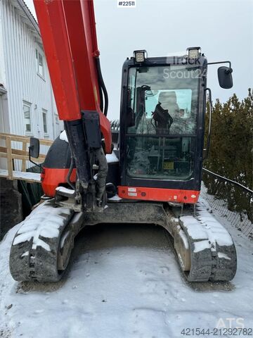 Excavator pe șenile Kubota KX080-4a Crawler Excavator with Engcon tilt and ne