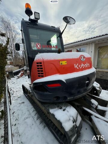 Excavator pe șenile Kubota KX080-4a Crawler Excavator with Engcon tilt and ne