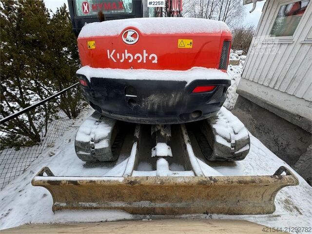 Excavator pe șenile Kubota KX080-4a Crawler Excavator with Engcon tilt and ne