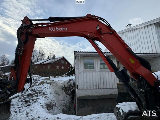 Excavator pe șenile Kubota KX080-4a Crawler Excavator with Engcon tilt and ne