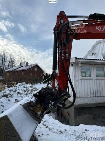 Excavator pe șenile Kubota KX080-4a Crawler Excavator with Engcon tilt and ne