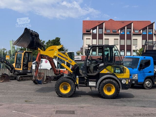 Riteņu iekrāvējs KOMATSU KOMATSU WA80 (70, 75, 85, 90) PG Schaufel