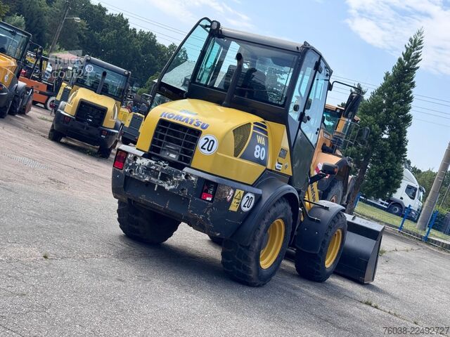 Riteņu iekrāvējs KOMATSU KOMATSU WA80 (70, 75, 85, 90) PG Schaufel