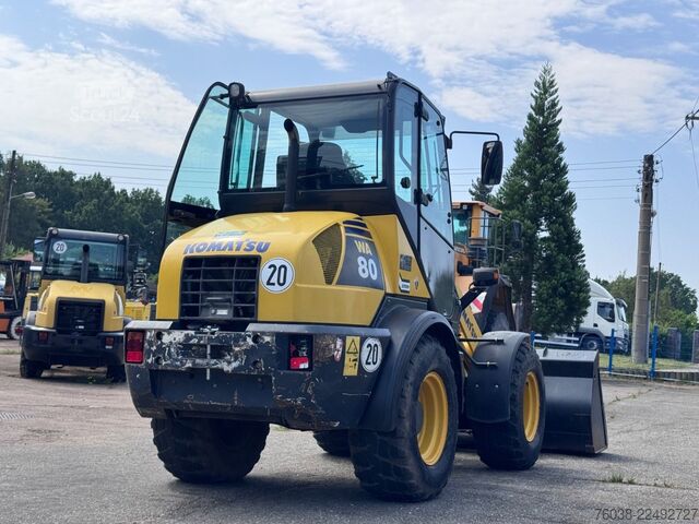 Riteņu iekrāvējs KOMATSU KOMATSU WA80 (70, 75, 85, 90) PG Schaufel