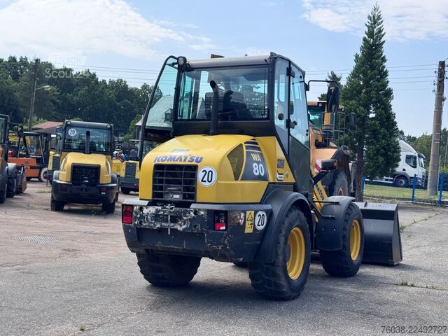Riteņu iekrāvējs KOMATSU KOMATSU WA80 (70, 75, 85, 90) PG Schaufel