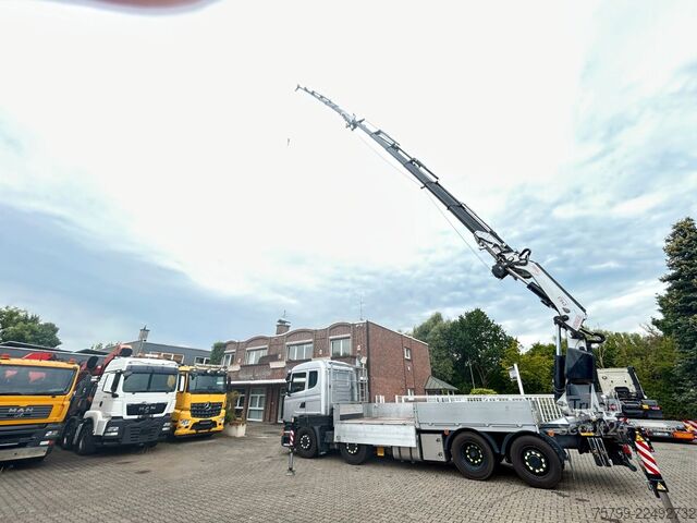 Kuorma-autoon asennettu nosturi SCANIA R410+Fassi F545 Kran 6+6 Aus.+JIB + Seilwinde