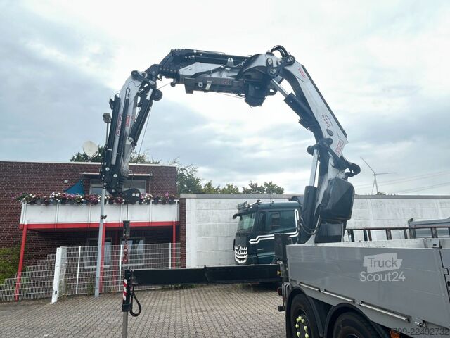 Kuorma-autoon asennettu nosturi SCANIA R410+Fassi F545 Kran 6+6 Aus.+JIB + Seilwinde