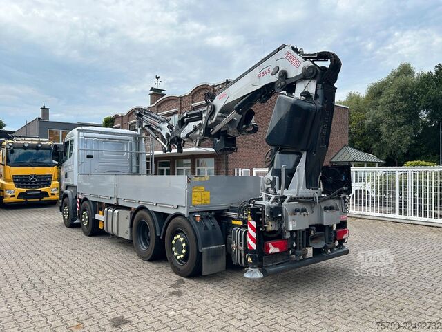 Kuorma-autoon asennettu nosturi SCANIA R410+Fassi F545 Kran 6+6 Aus.+JIB + Seilwinde